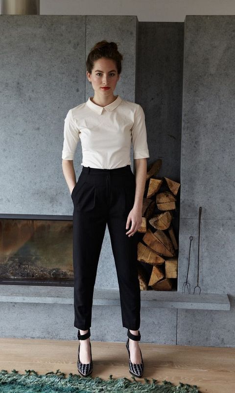 Formal Shirt Outfit Ideas for Women
