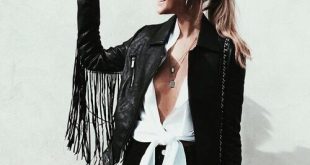 Fringe jacket. | Fashion, Fringe leather jacket, Sty