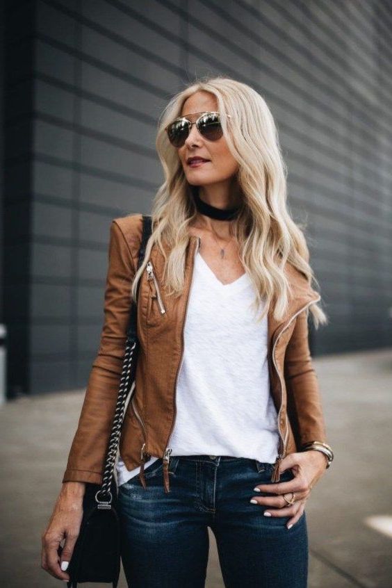 How To Wear Leather Jackets 2020 - LadyFashioniser.c
