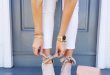 How to Style White Open Toe Heels: Best Outfit Ideas - FMag.c