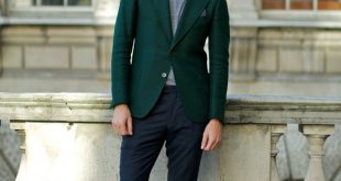 Green Blazer. | Green pants men, Mens fashion blog, Well dressed m