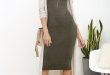 Have it Suede Olive Green Midi Dress | Green dress outfit, Winter .