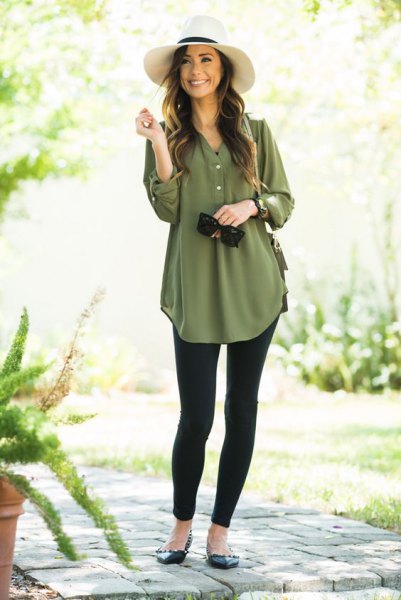 How to Style Green Tunic: Top 15 Refreshing Outfit Ideas for Women .