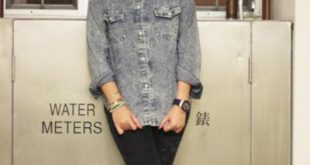 How to Style Grey Denim Shirt: Outfit Ideas for Women - FMag.c