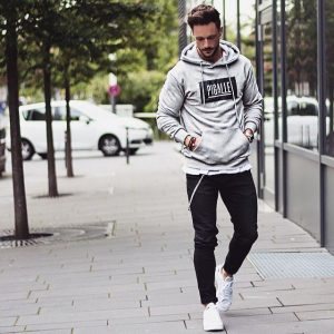 Grey Hoodie Casual Outfit Ideas for Women – kadininmodasi.org