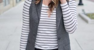 How to Style Grey Vest: 15 Cozy & Artistic Outfit Ideas for Ladies .