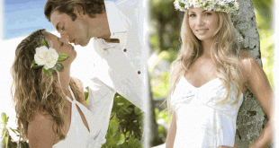 Beach Wedding Dresses and Hawaiian Wedding Atti