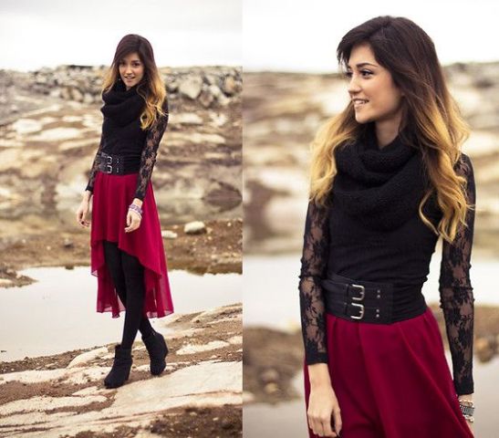 20 Outfit Ideas With High-Low Skirts And Dresses - Styleohol