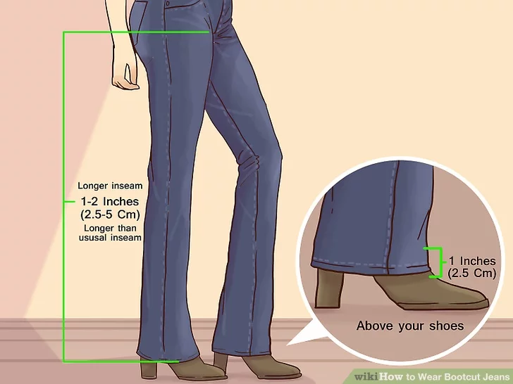 How to Wear Bootcut Jeans (with Pictures) - wikiH