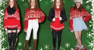 Christmas Sweater Outfit Ideas || Lucykiins - YouTu