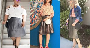How To: Wear A Metallic Skirt | The Style Ed