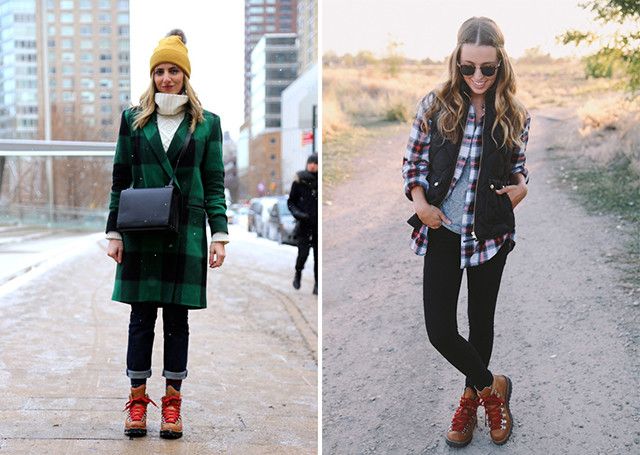 9 stylish ways to wear hiking boots | Hiking boots outfit .