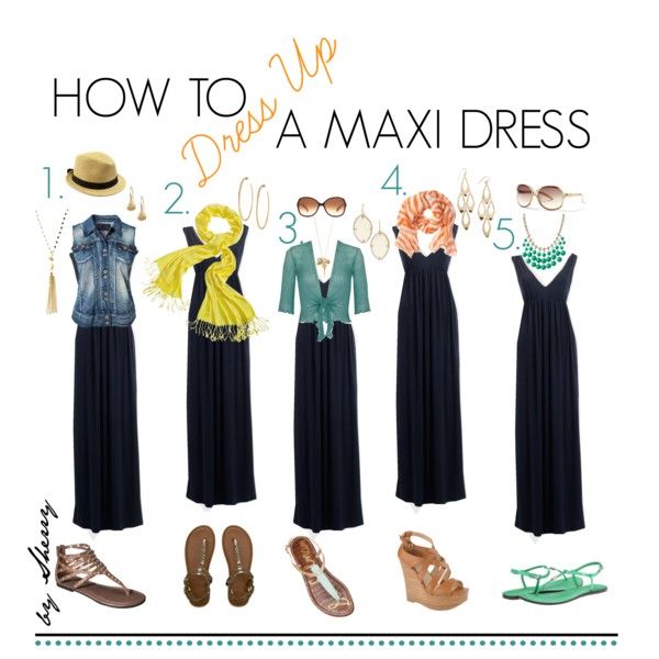 Jersey Maxi Dress Outfit Ideas