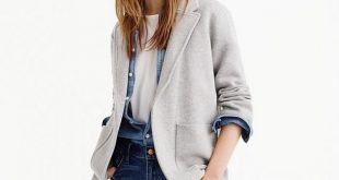 How to Style Knit Blazer: 15 Cozy & Smart Outfit Ideas for Ladies .