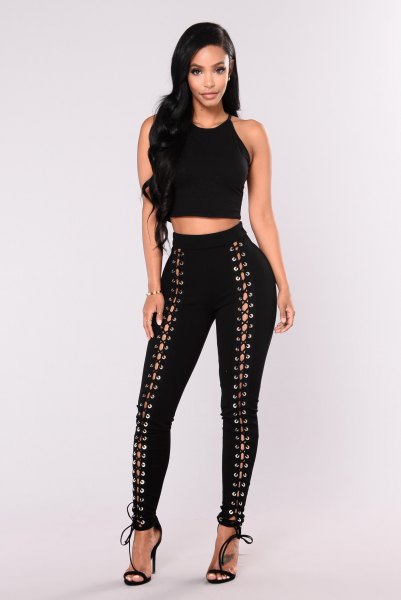 How to Wear Lace Up Pants: Best 13 Low-Key Sexy Outfit Ideas for .