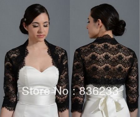Lace Shrug Outfit Ideas for Women