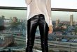 Sheer Blouse. Leather Pants. Lace Up Boots. | Outfits with .