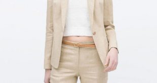 15 Cozy & Lean Cotton Blazer Outfit Ideas for Ladies - FMag.c