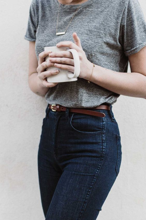T-Shirt and Jeans - One of my favorite looks! So Cute! | Fashion .