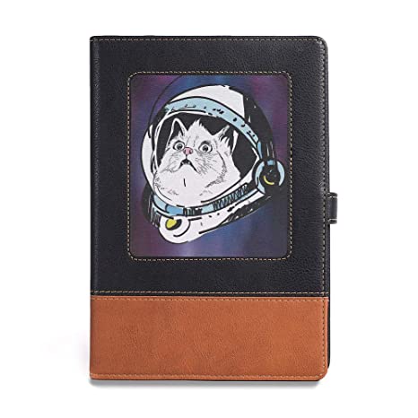 Amazon.com : Vintage Writing Notebook Diary, Outer Space Decor, A5 .