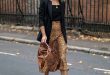 3 Different Leopard Print Skirts 3 Outfit Ideas | Printed skirt .