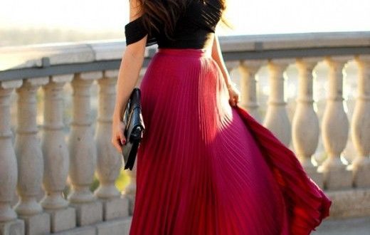 Long Flowy Skirt Outfit Ideas for Ladies – kadininmodasi.org