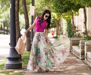 Long Flowy Skirt Outfit Ideas for Ladies – kadininmodasi.org