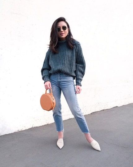 11 Cool Mom-Jean Outfits to Try This Winter | Who What We