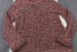 Joie Sweaters | Red Marled Knit Sweater Large | Poshma