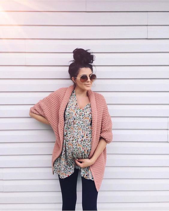 Maternity Cardigan Practical Outfit Ideas