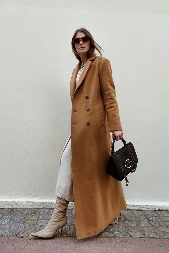 31 Ways How To Wear Camel Coats For Women 2020 - LadyFashioniser.c