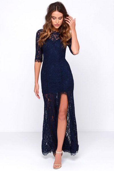 How to Wear Midnight Blue Dress: Best 15 Beautiful Outfit Ideas .
