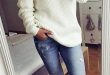 41 Cheap Big,Oversized,Chunky Sweater Outfit Ideas For Fall and .