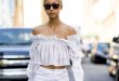 How to Wear Off The Shoulder Tops - The Trend Spott