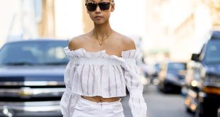How to Wear Off The Shoulder Tops - The Trend Spott