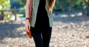 15 Casual & Stylish Olive Green Vest Outfit Ideas for Women - FMag.c