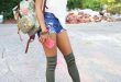 shoes heels boots long thigh high boots backpack olive green knee .