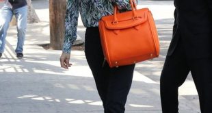 23 bright color handbag outfit ideas | Miranda kerr street style .