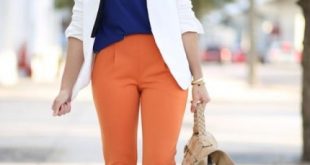 22 Orange Pants Outfits For Fashionistas - Styleohol