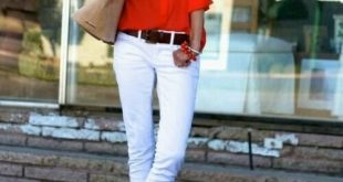 13 Cheerful Orange Shirt Outfit Ideas for Women - FMag.c