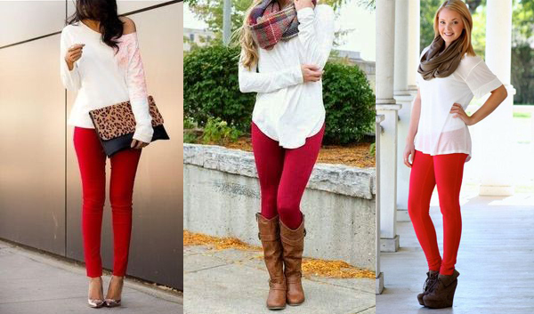 How to wear Red Leggings? - Tips on Wearing Red Leggin