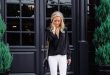 15 Chic Outfit Ideas: How to Style Black Wrap Top - FMag.c
