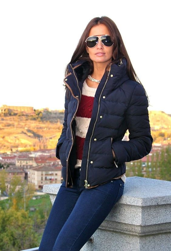 Padded Jacket Outfit Ideas for Women