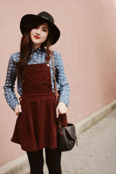 How to Wear Pinafore Dress: 15 Amazing Outfit Ideas - FMag.c