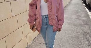 Pink bomber jacket outfit image by Nicki on Outfits ideas | Pink .