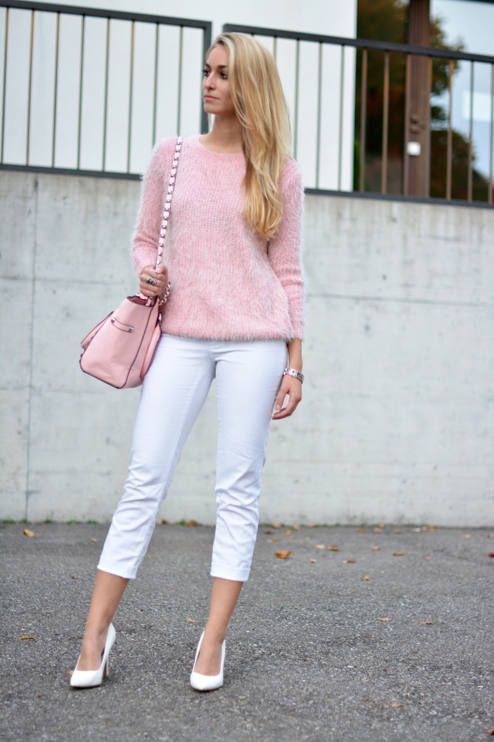 What to Wear with a Fluffy Sweater | Vestimenta casual, Moda .