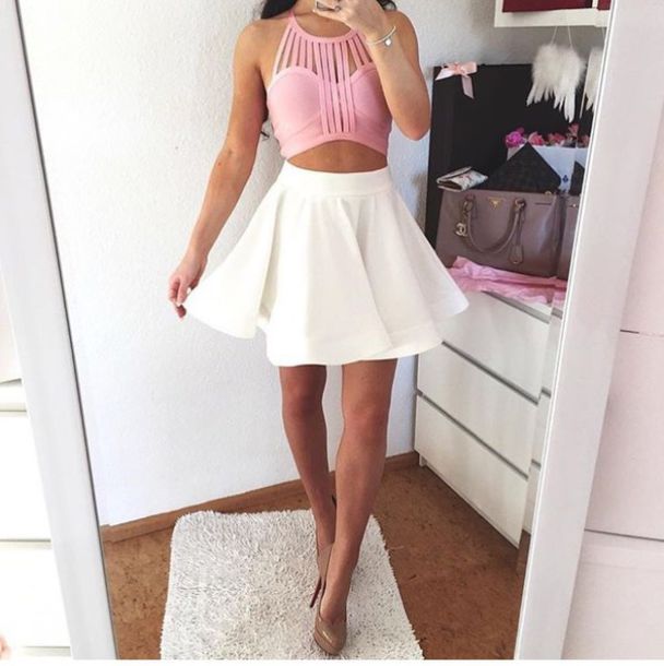 skirt, outfit, outfit idea, summer outfits, cute outfits, spring .