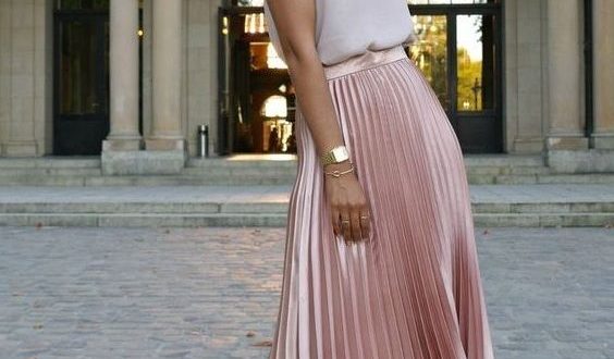 Pink Pleated Skirt Outfit Ideas – kadininmodasi.org