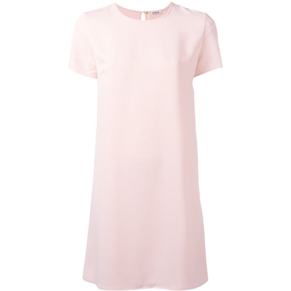 P.A.R.O.S.H. plain T-shirt dress (€220) ❤ liked on Polyvore .