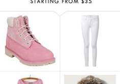 24 Best pink timbs images | Pink timbs, Timberland outfits, Fashi